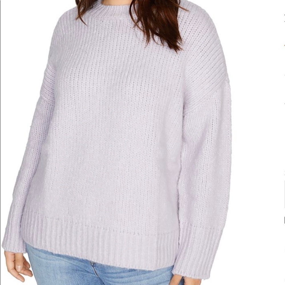 Sanctuary curve telluride crew neck sweater. L